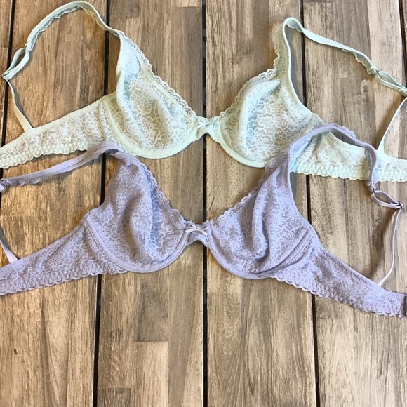 aerie Other - Aerie lace lined bras 2 bundle set